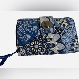 Vera Bradley Blue and White Floral Wallet